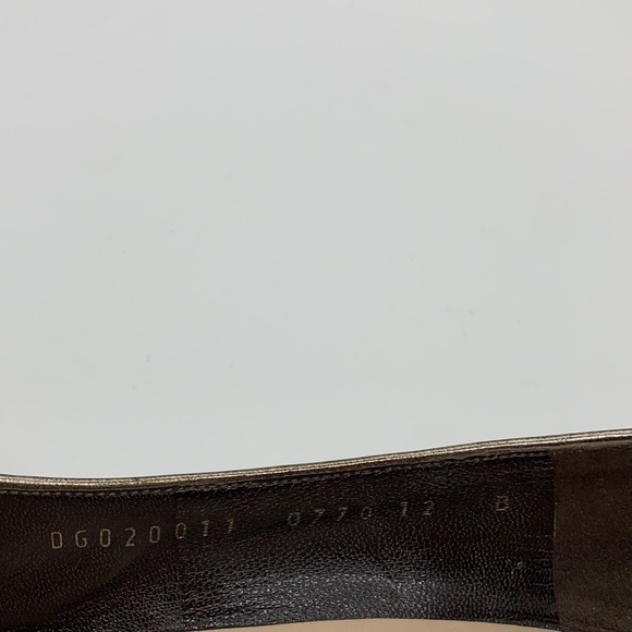 Salvatore Ferragamo Suede Olive Green Heels Size 12B - Picture 6 of 6